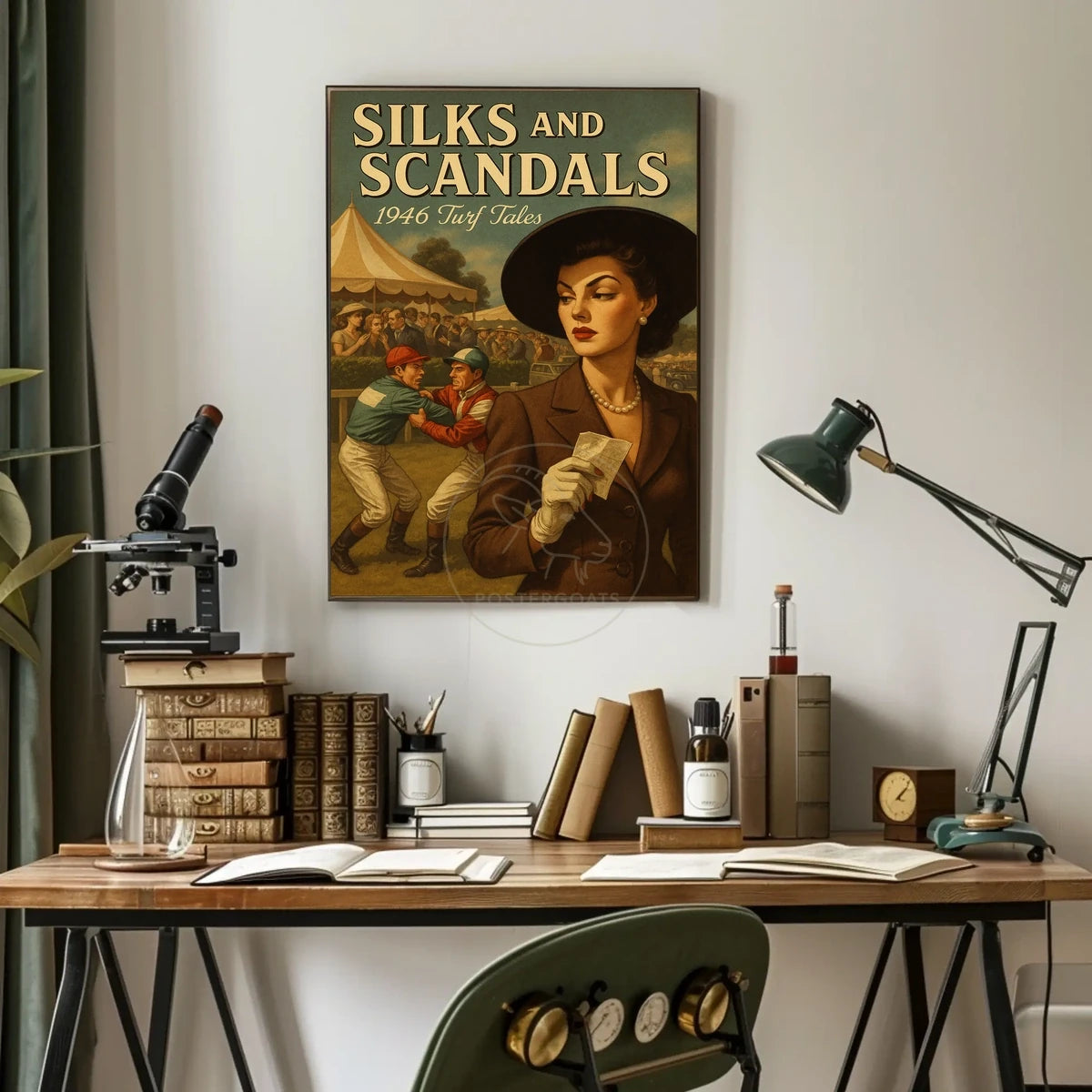 Silks and Scandals Horse Racing Drama Sports Poster