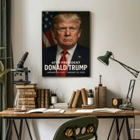 Donald Trump Visionary Statesman Poster