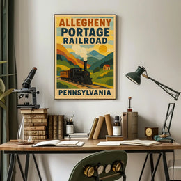 Allegheny Portage Railroad Poster