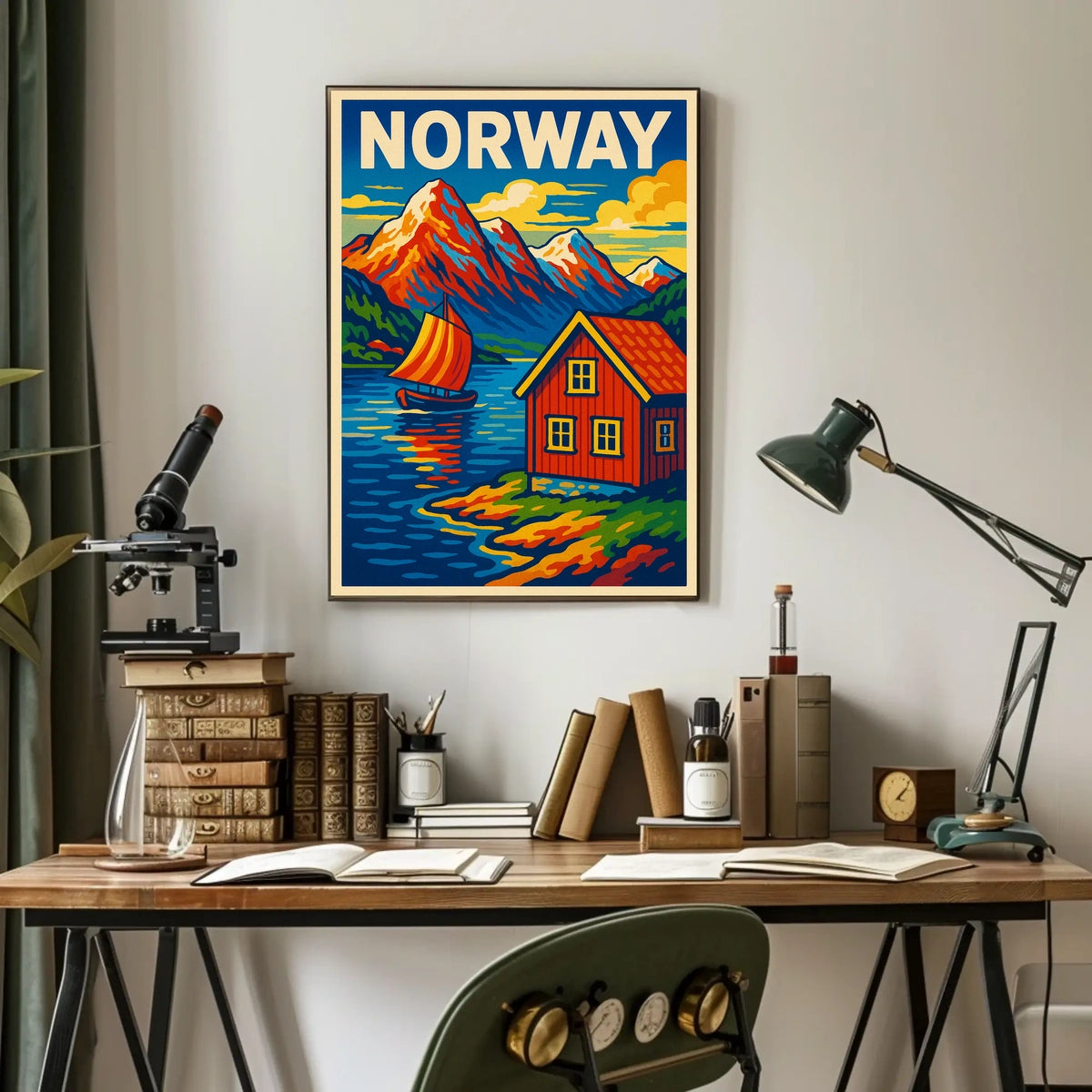 Norway Scenic Poster