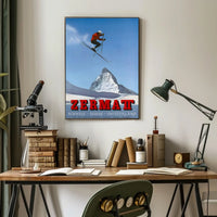 Zermatt Ski Adventure Poster