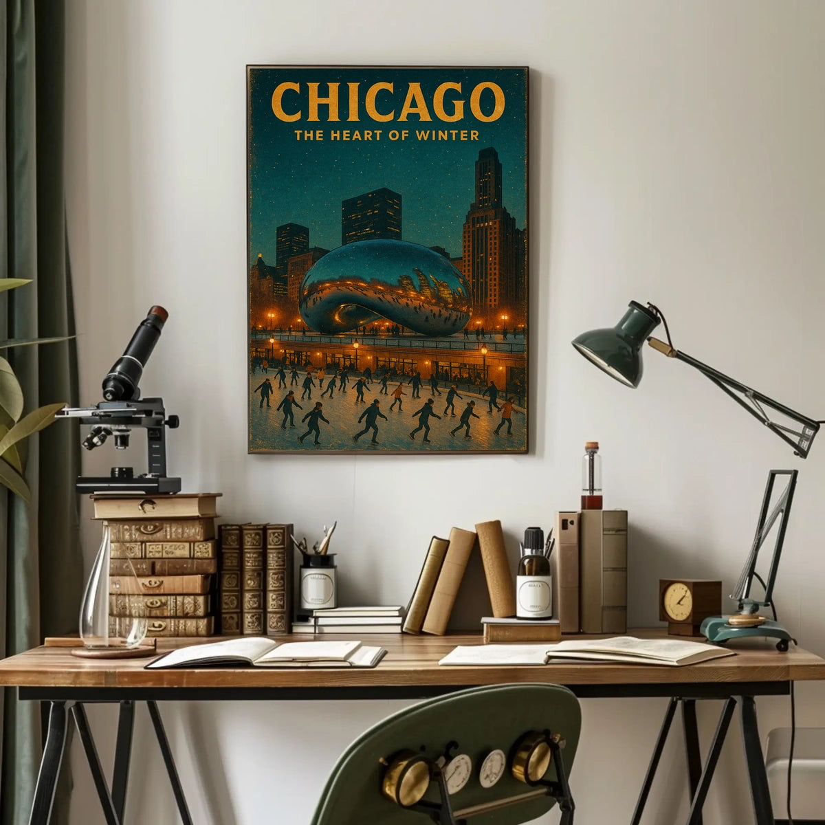 Chicago The Heart of Winter Poster