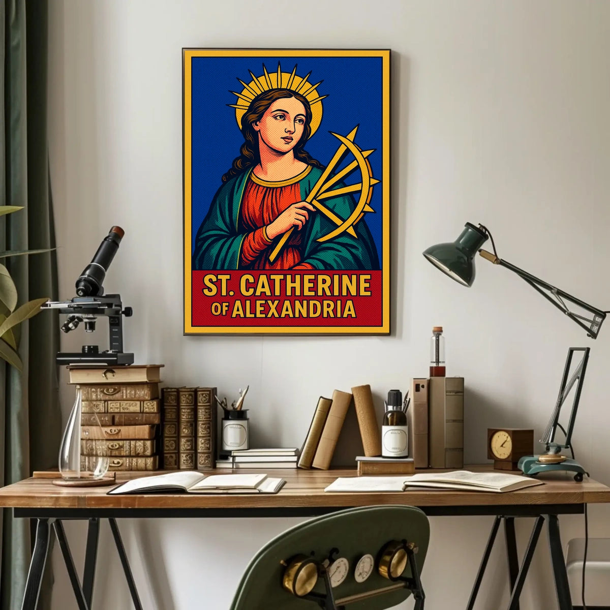 St. Catherine of Alexandria Poster