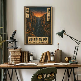 Deep Canyon Adventure Poster