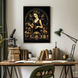 Enigmatic Elegance Poster
