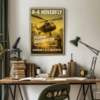 Sikorsky R-4 Hoverfly Poster PosterGoat
