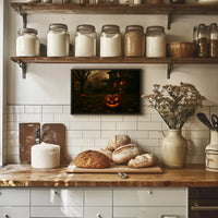 Moody Halloween Night Gothic Poster