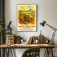 Agate Fossil Beds NebraskaS Poster