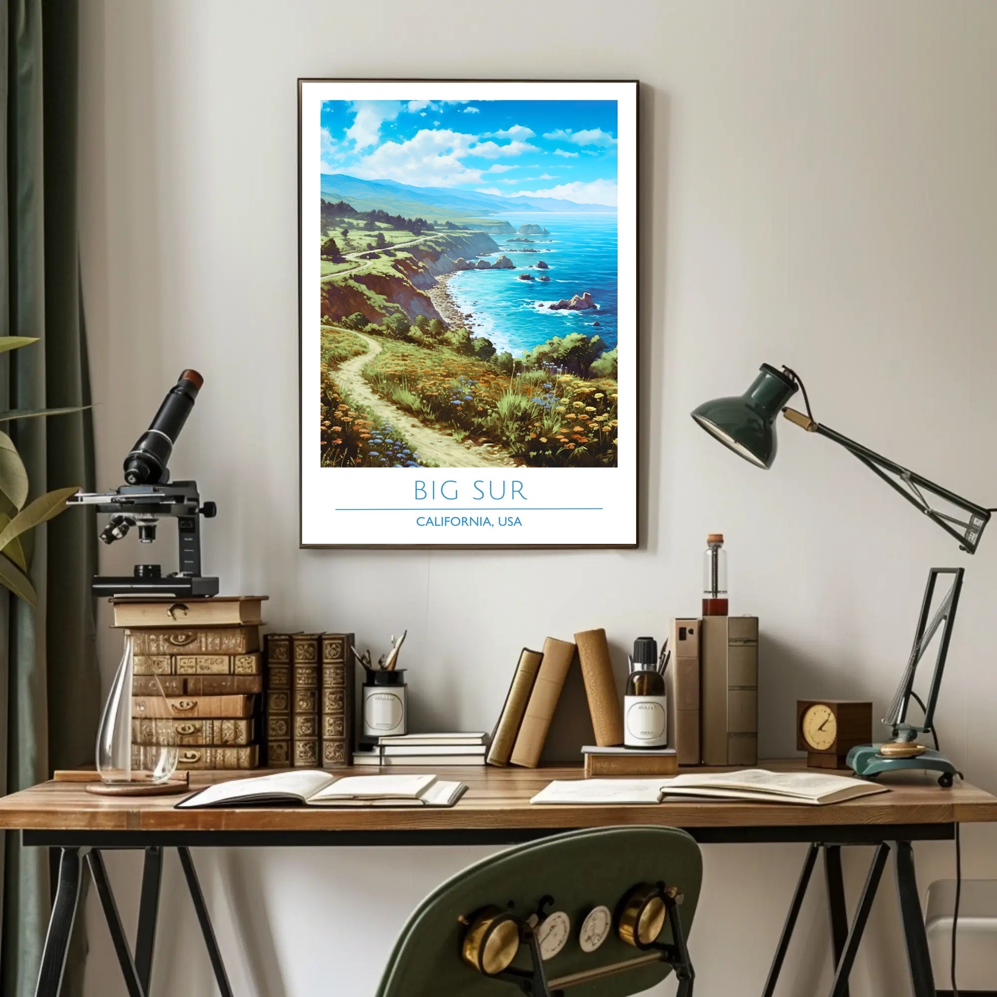 Scenic Big Sur Poster