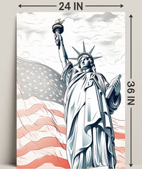 Liberty And Freedom Poster