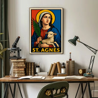 St. Agnes Poster