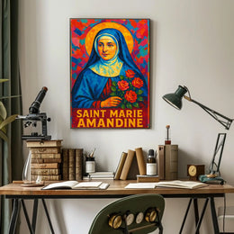 Saint Marie Amandine Poster