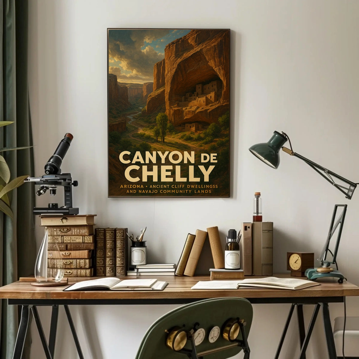 Canyon De Chelly Ancient Cliff Poster