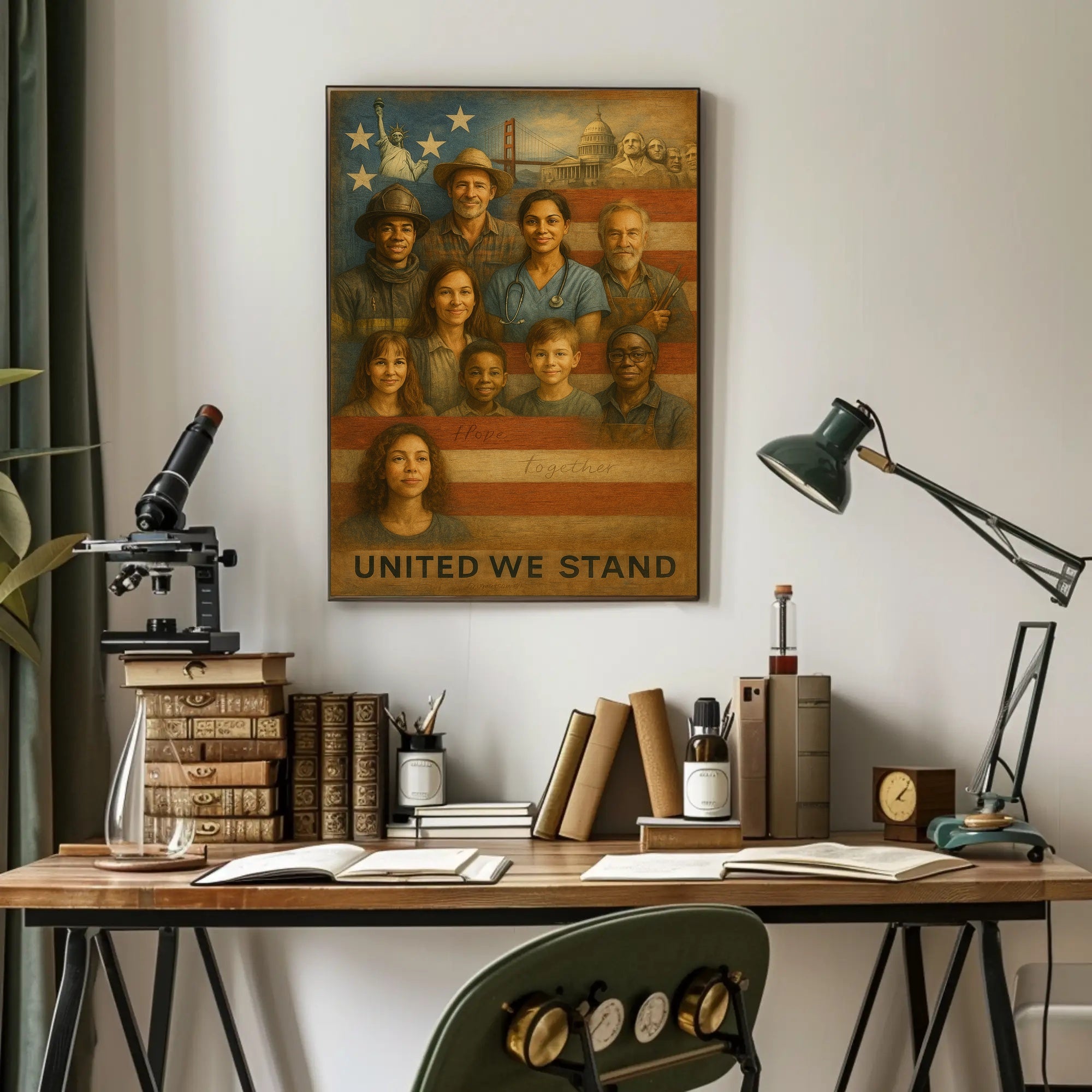 United We Stand Poster PosterGoat