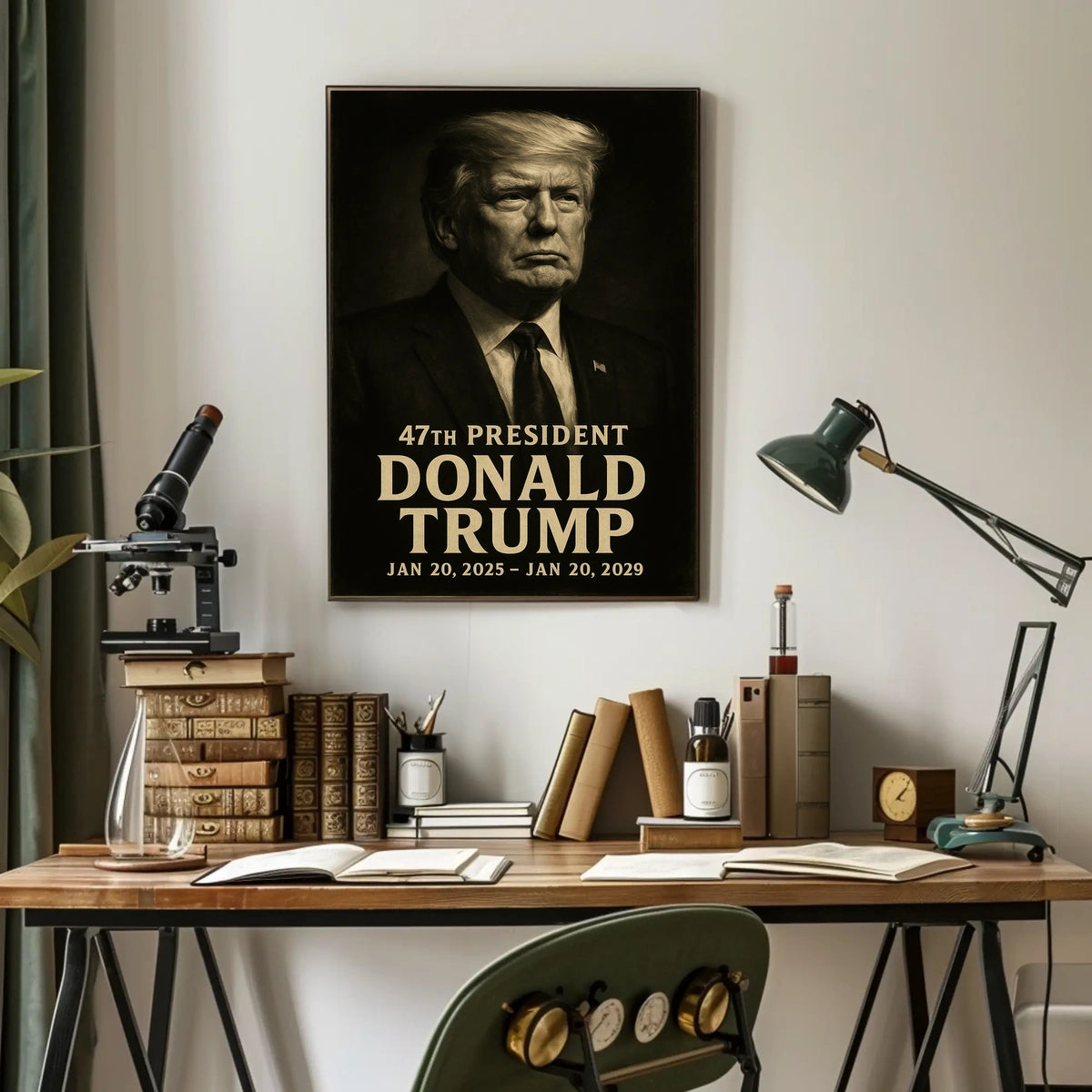 Donald Trump 47th President Poster