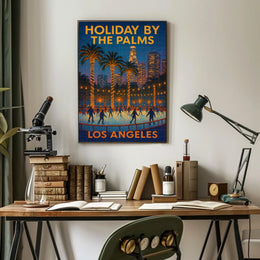 Holiday By The Palms Poster