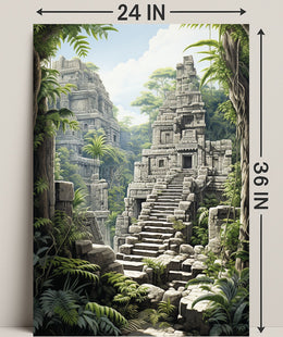 Lost Jungle Temples Poster
