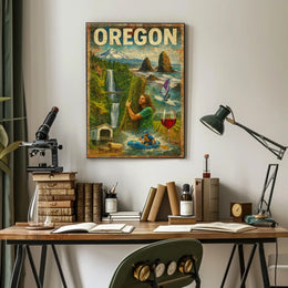 Discover Oregon Poster