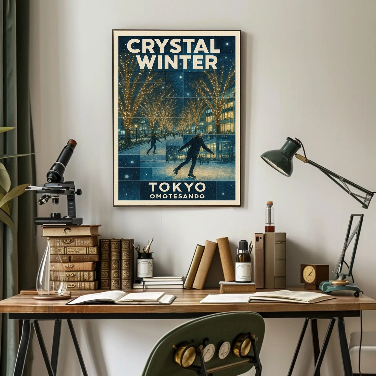 Crystal Winter In Tokyo Poster