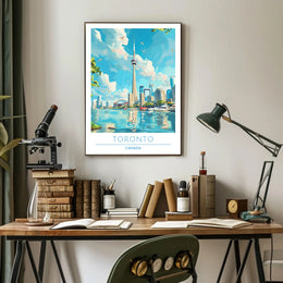 Toronto Cityscape Poster