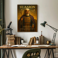 St. Aaron The Chosen High Priest Poster PosterGoat