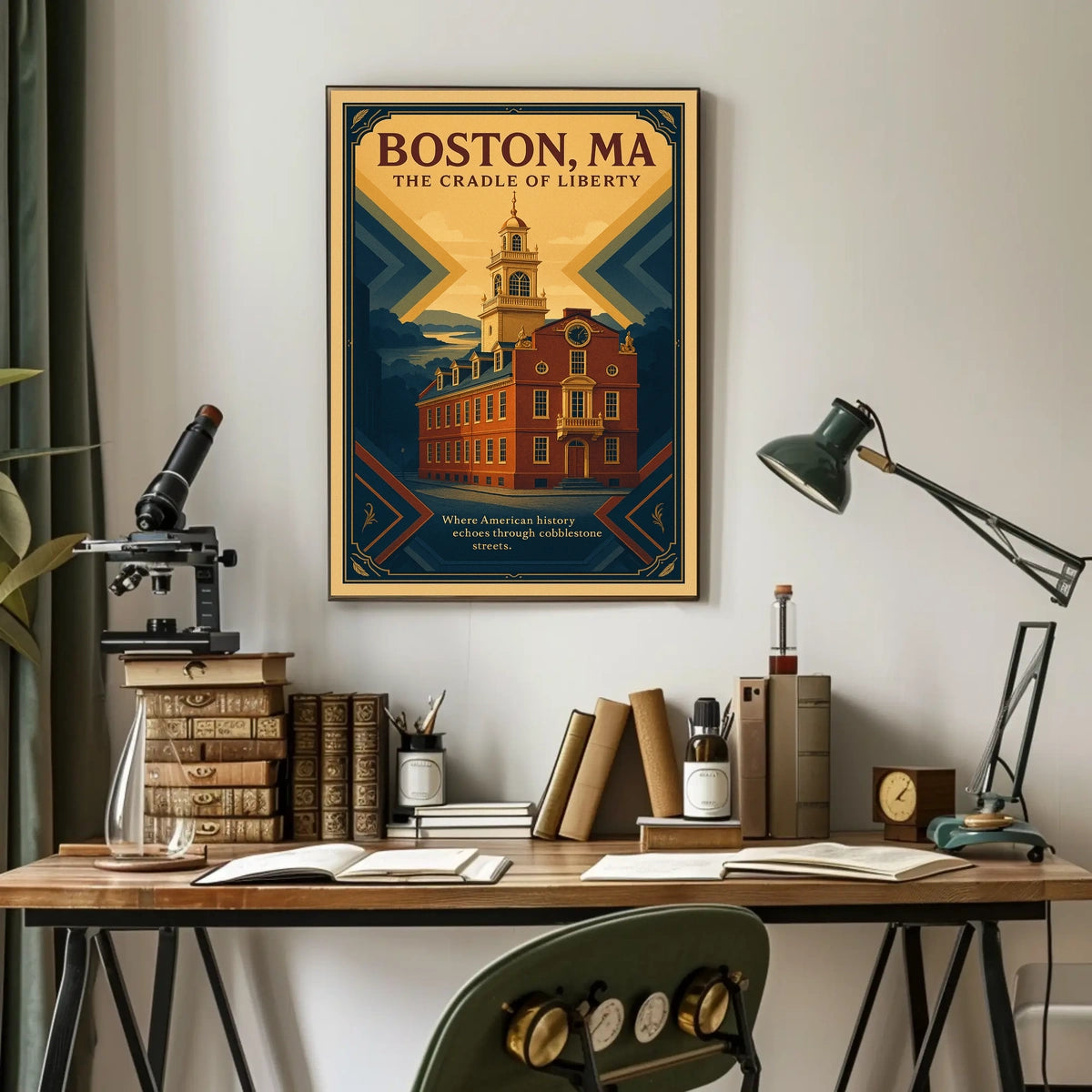 Boston, MA The Cradle of Liberty Poster