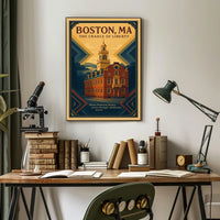 Boston, MA The Cradle of Liberty Poster