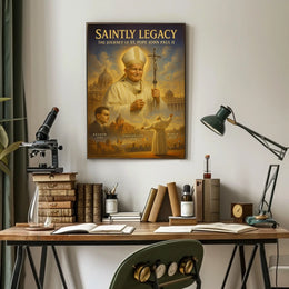 Saintly Legacy The Journey of St. Pope John Paul II Poster