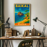 Baikal Russia Poster