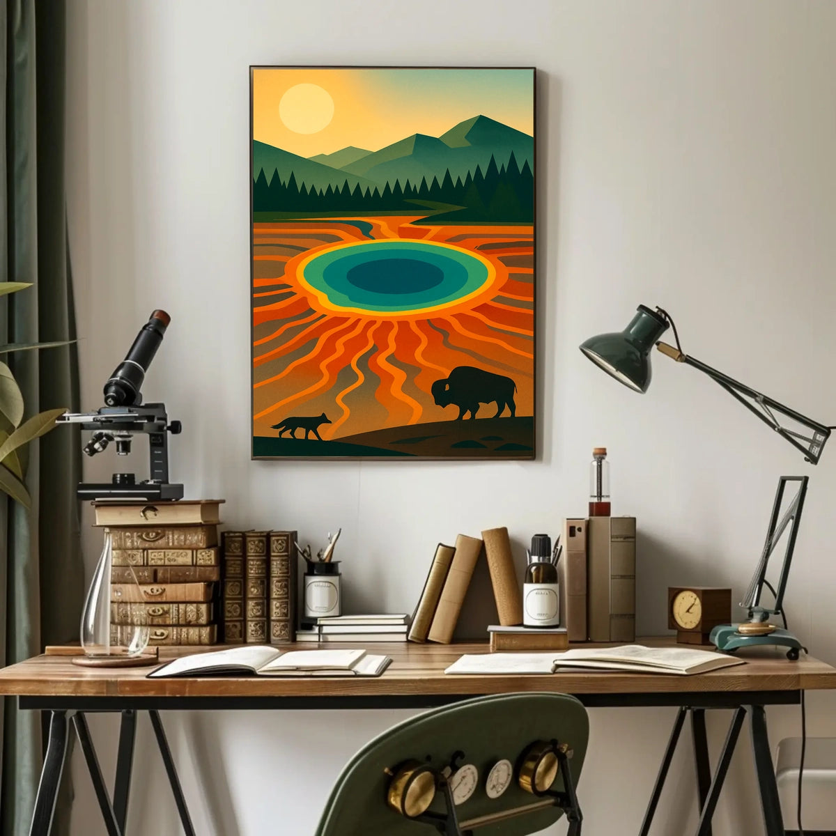 Yellowstone Serenity Poster