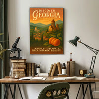Discover Georgia Poster