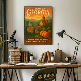 Discover Georgia Poster