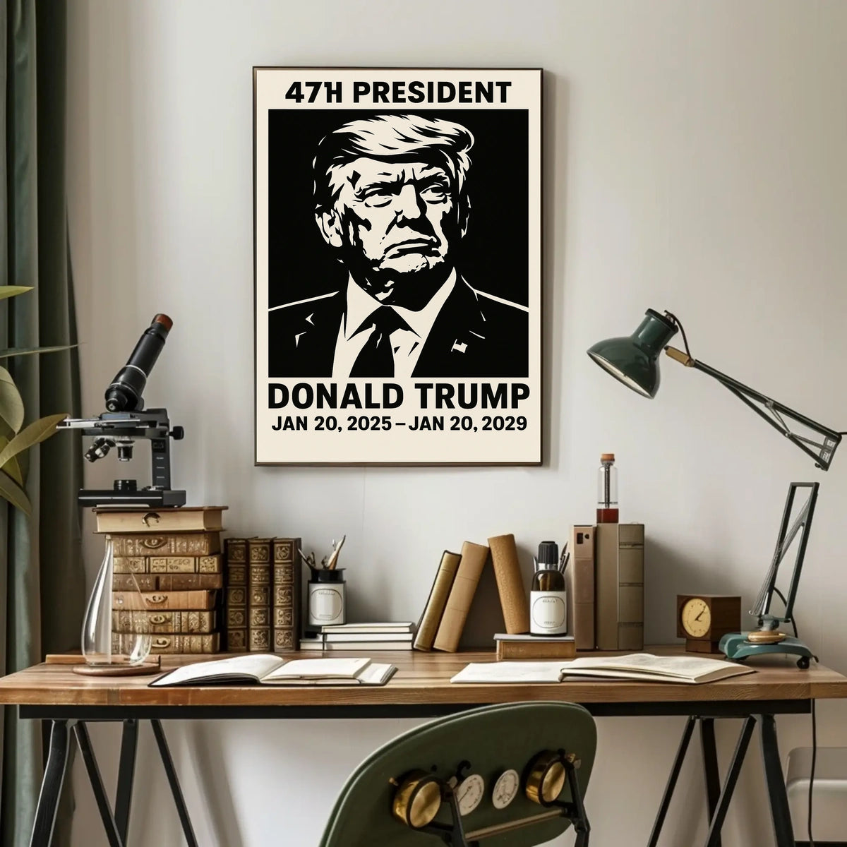 Donald Trump 47th President Poster