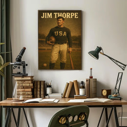 Jim Thorpe Athletic Legend Poster