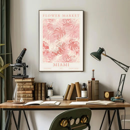 Flower Market Miami Poster