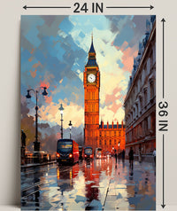 Big Ben At Dusk Poster PosterGoat