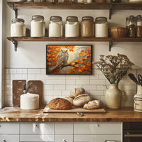 Autumn Owl Poster