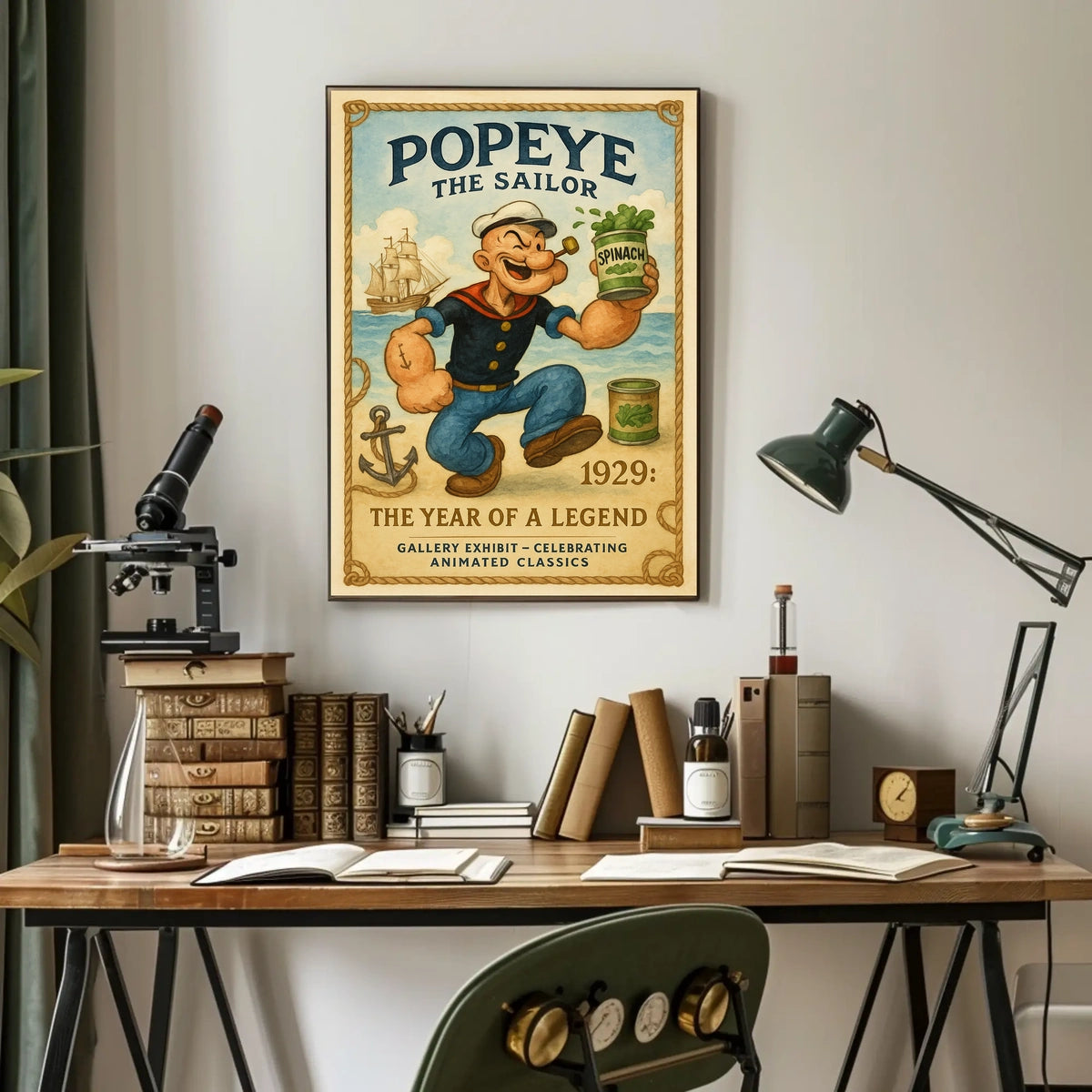 Popeye 1929 Art Poster POP-36
