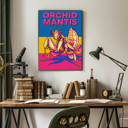 Orchid Mantis Poster