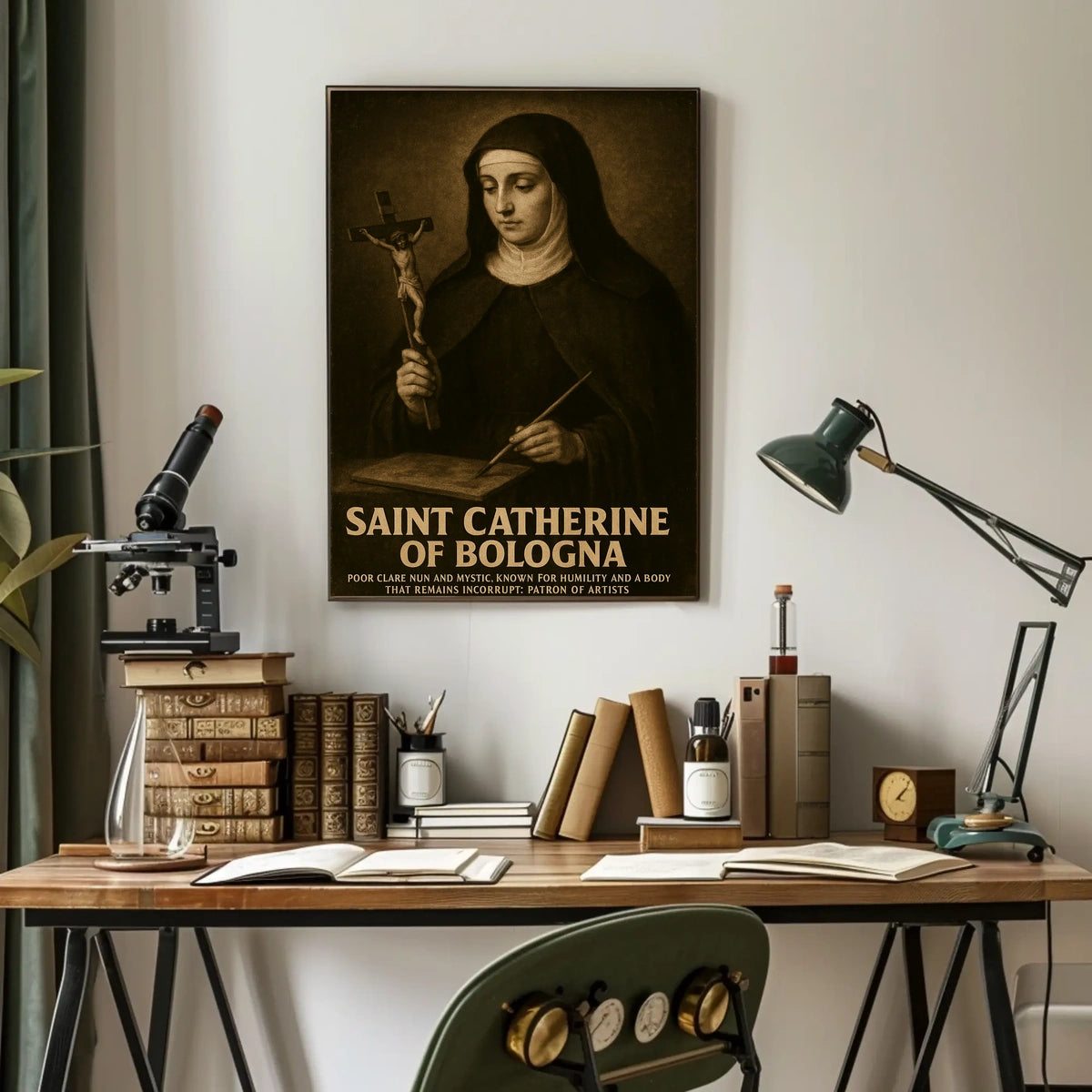 Saint Catherine Of Bologna Poster