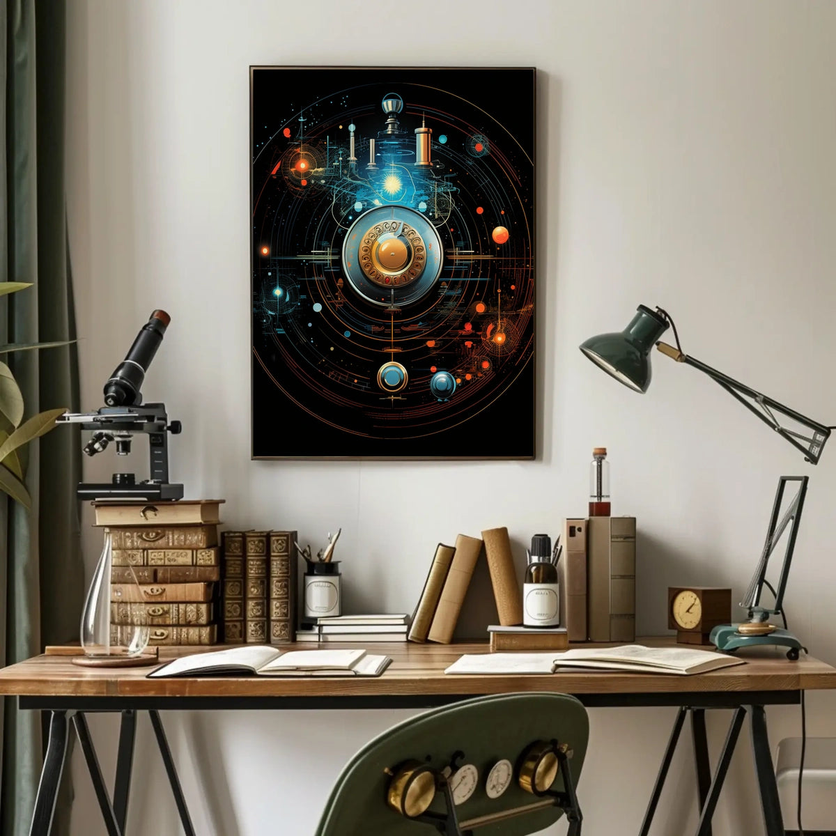Cosmic Mechanisms Poster