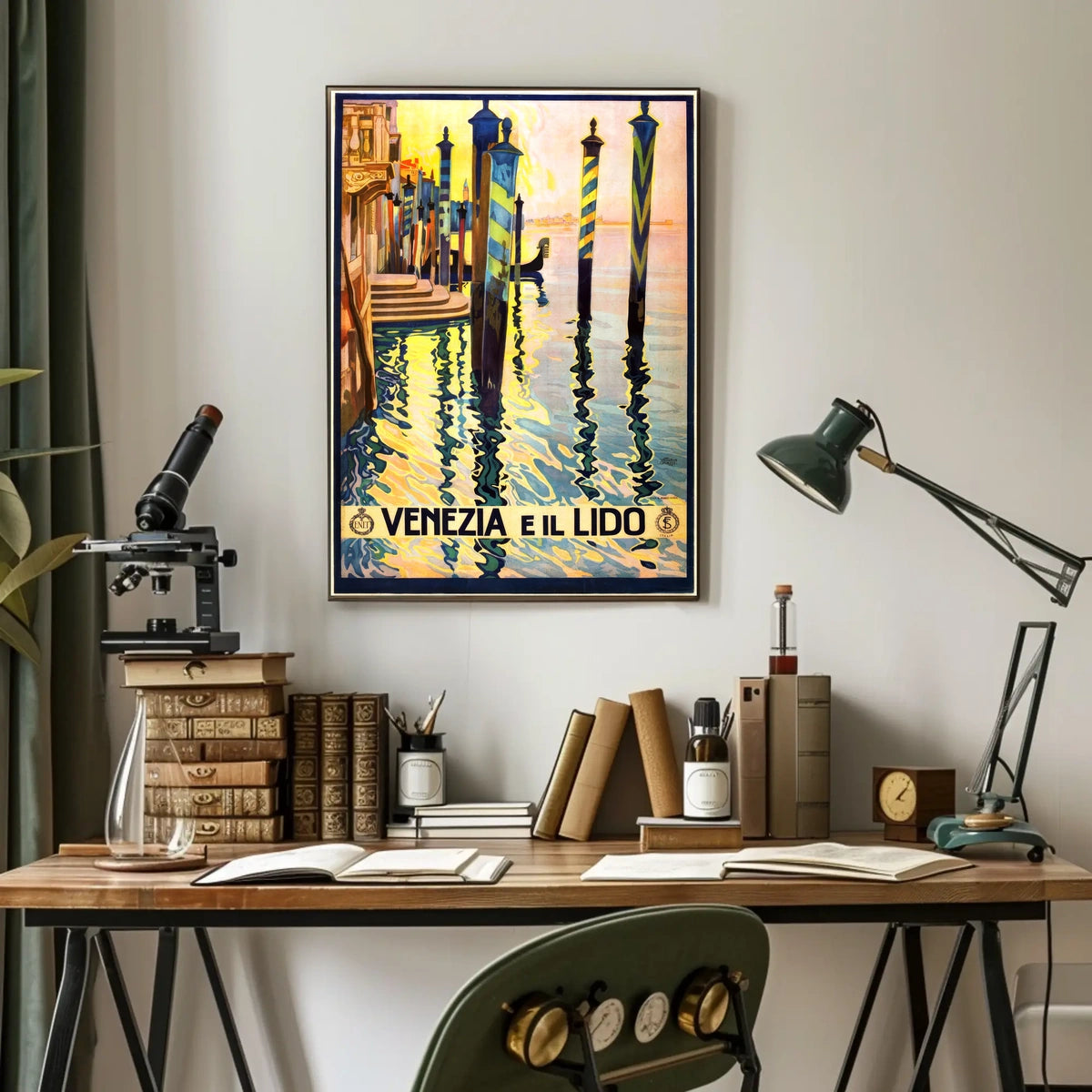 Venezia E Il Lido Poster