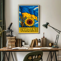 Ukraine A Symbol Of Hope Poster