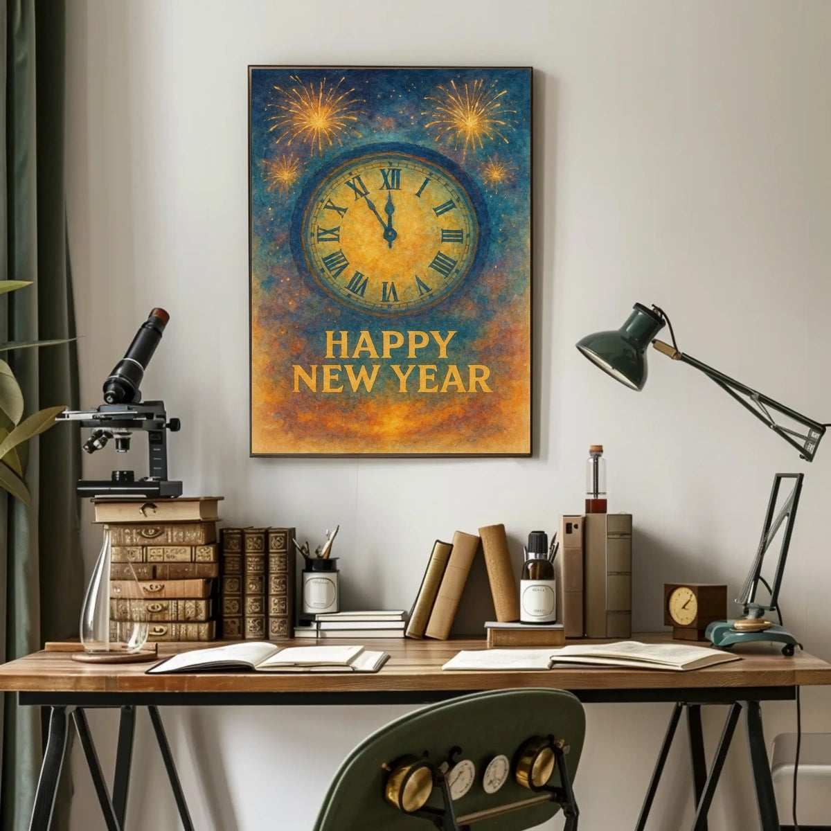 Happy New Year Celebration Poster