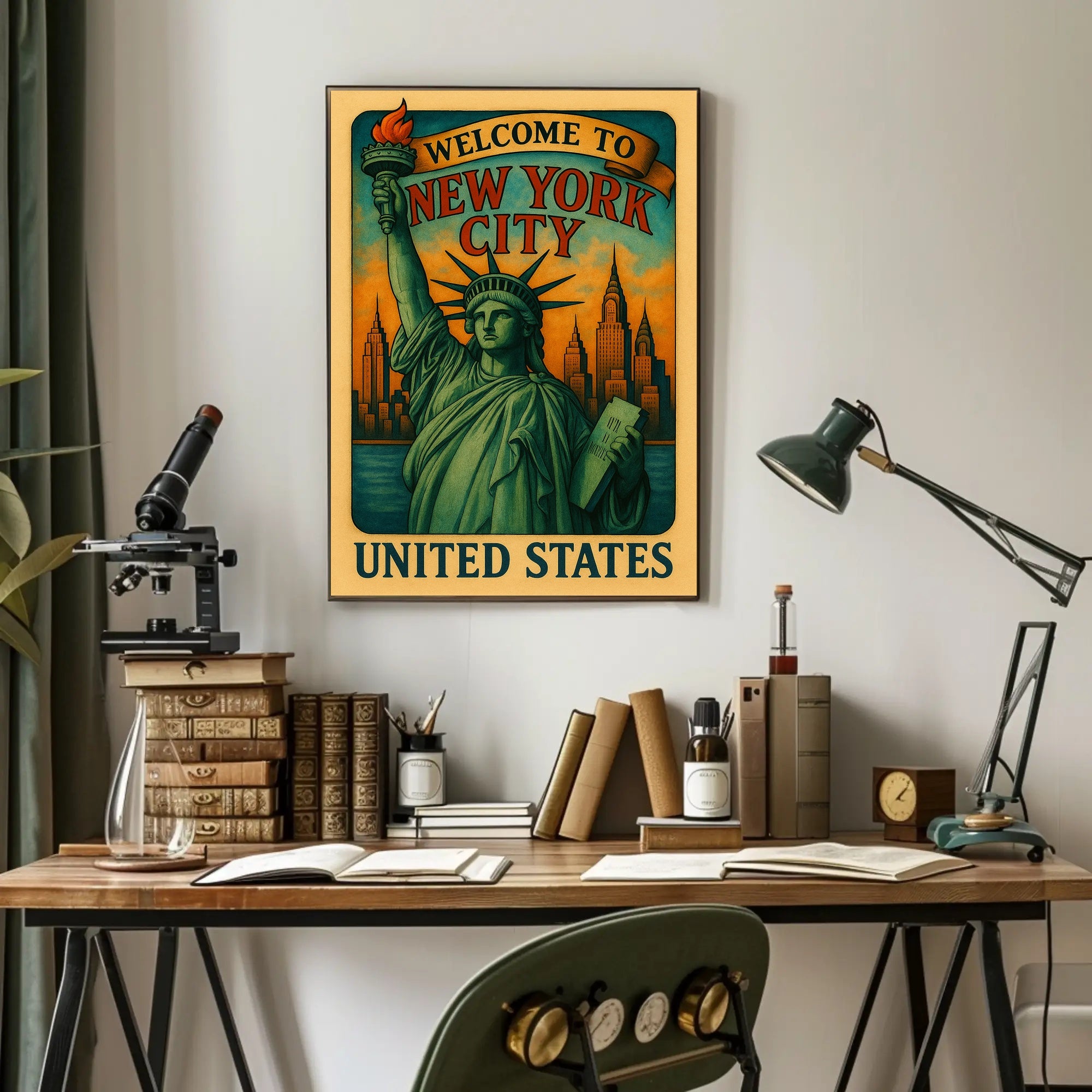 Welcome To New York City Poster Art Print Decor PosterGoat