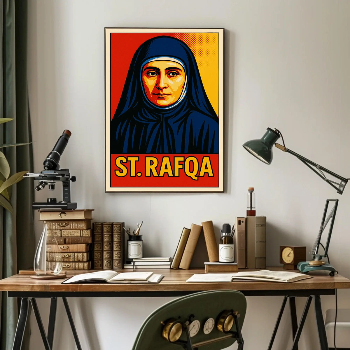 St. Rafqa Poster