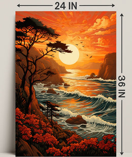 Sunset Serenity Poster