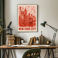 Iconic New York City Poster