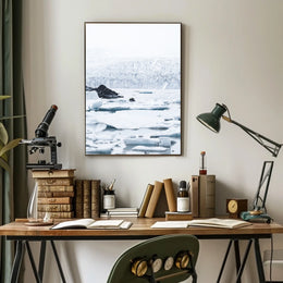 Icy Expedition Poster