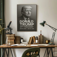 Donald Trump 47th President Poster